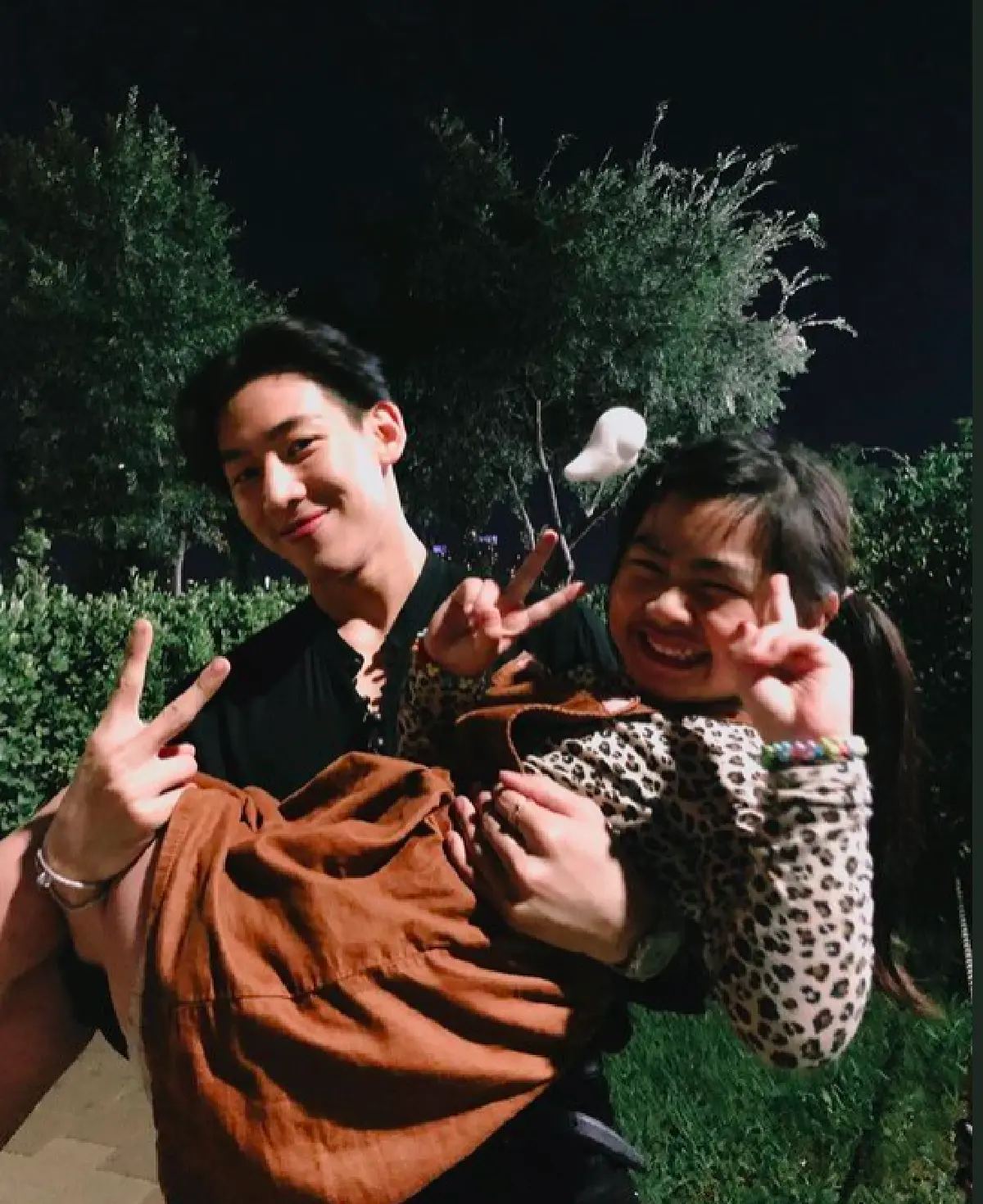 "น้องชูใจ" ไปเที่ยวเกาหลี ไม่พลาดนัดเจอ "แบมแบม GOT7" พร้อมอวดภาพคู่พี่น้องสุดน่ารัก