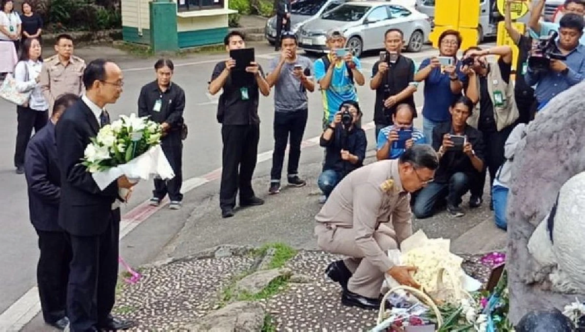 กงสุลใหญ่จีนร่วมไว้อาลัย"ช่วงช่วง"ย้ำสวนสัตว์เชียงใหม่ดูแลแพนด้าอย่างดี