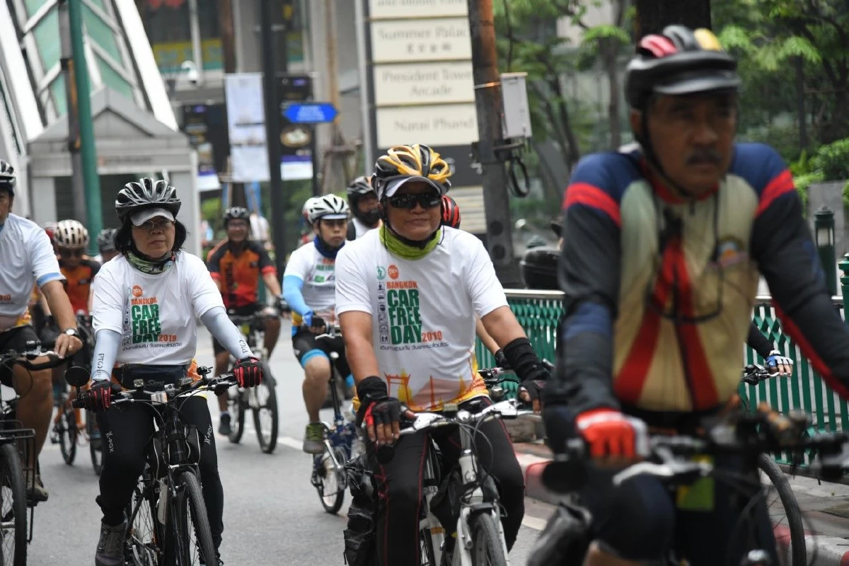 ชวนคนกรุงปั่นจักรยาน“แบงค็อก คาร์ ฟรี เดย์ 2019”ลดมลพิษทางอากาศ