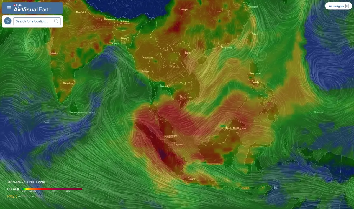 อินโดเผาคนไทยรับกรรม ควันพิษภาคใต้เลวร้ายระดับโลก
