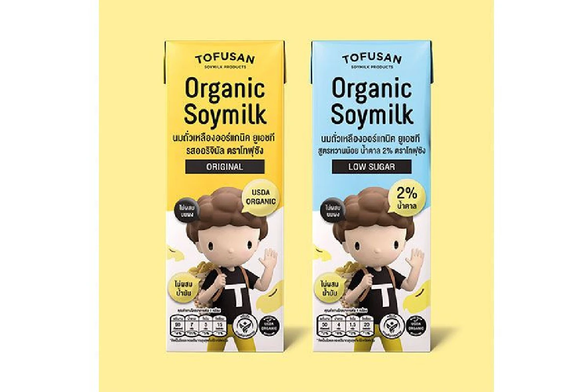 “โทฟุซัง” เปิดเกมรุก บุกตลาดนมถั่วเหลืองยูเอชที เปิดตัว น้ำเต้าหู้ ออร์แกนิค ทุ่มงบผลิตโฆษณาครั้งแรก คว้า “แดน-แพทตี้” พรีเซ็นเตอร์คู่