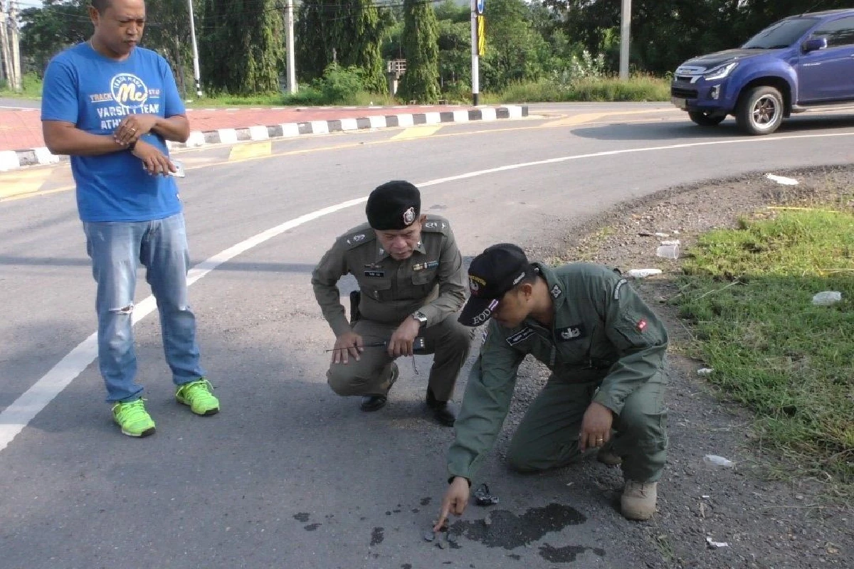 ผงะ!พบระเบิดแสวงเครื่องถูกทิ้งริมถนนที่ชัยนาทคาดฝีมือโจ๋คึกคะนอง
