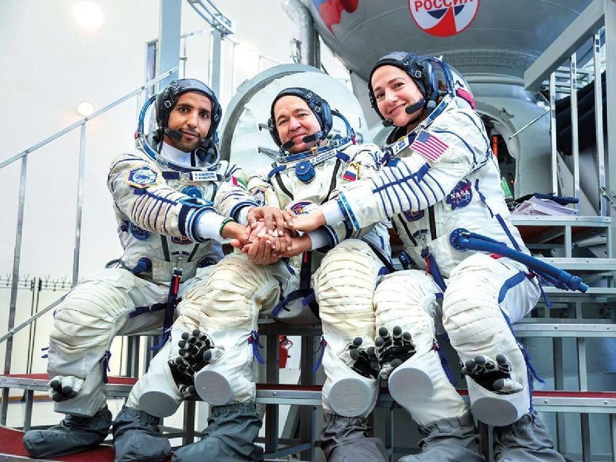 นักบินอวกาศสัญชาติอาหรับคนแรกเดินทางไป ISS