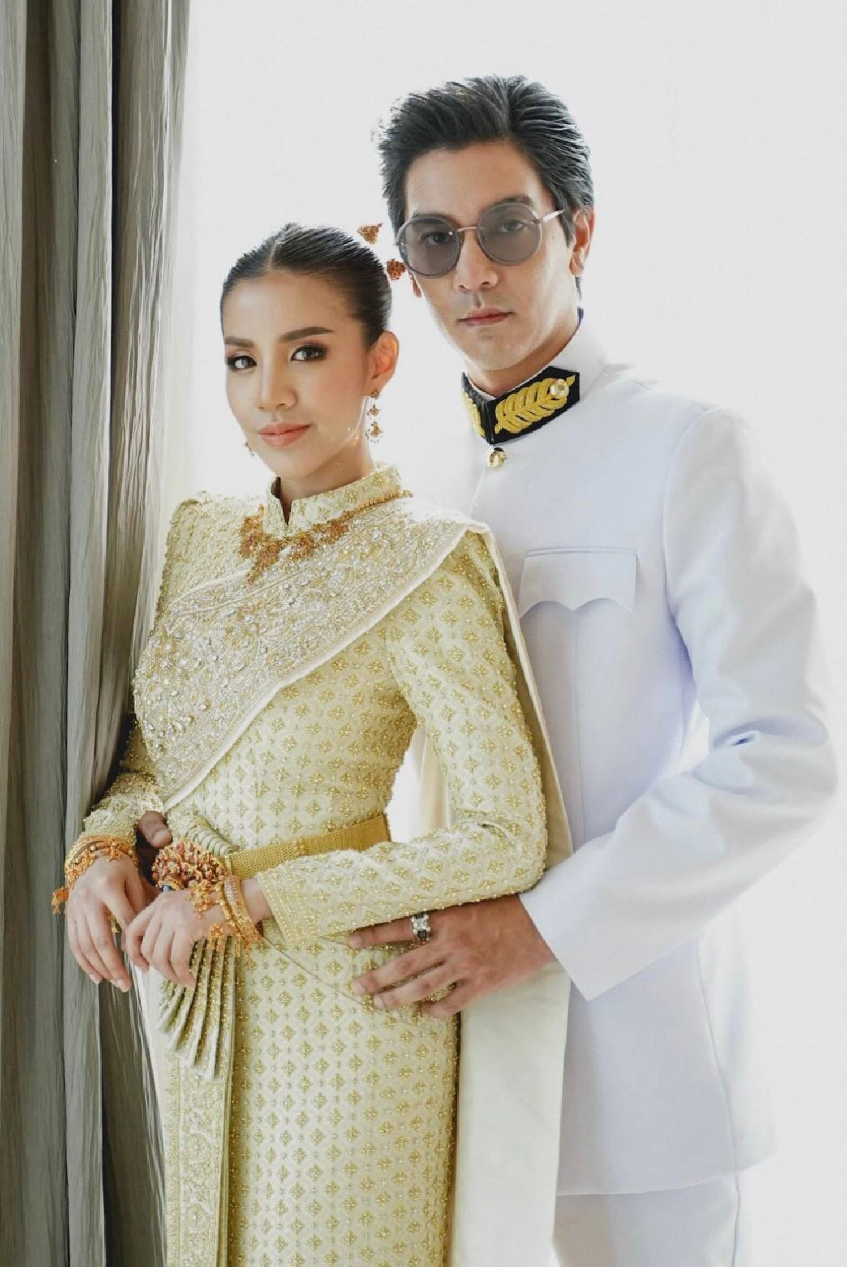 เป็นสิริมงคลสูงสุดของชีวิต “ดีเจแมน-ใบเตย" เข้าเฝ้า "สมเด็จพระสังฆราช" เพื่อรับประทานน้ำสังข์ในพิธีสมรส