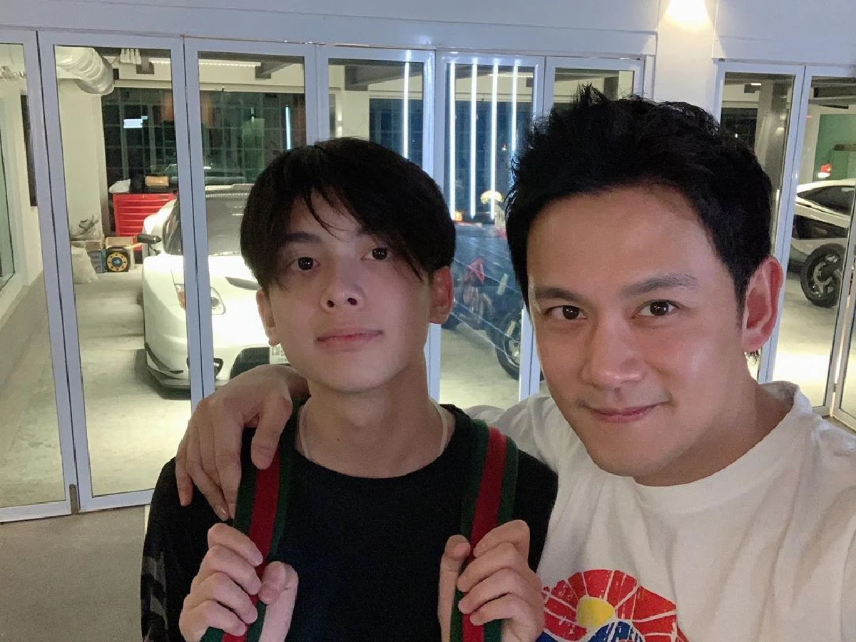 ฟลุค เกริกพล ลงรูปครอบครัวอบอุ่น โบ ชญาดา-น้องอชิ นานๆได้ถ่ายด้วยกัน