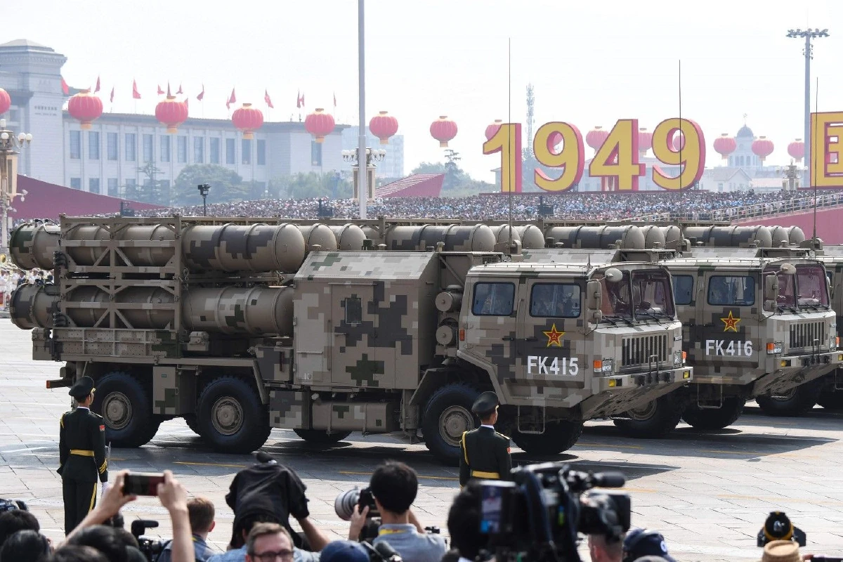 ยิ่งใหญ่! จีนโชว์แสนยานุภาพทางทหารฉลองวันชาติ