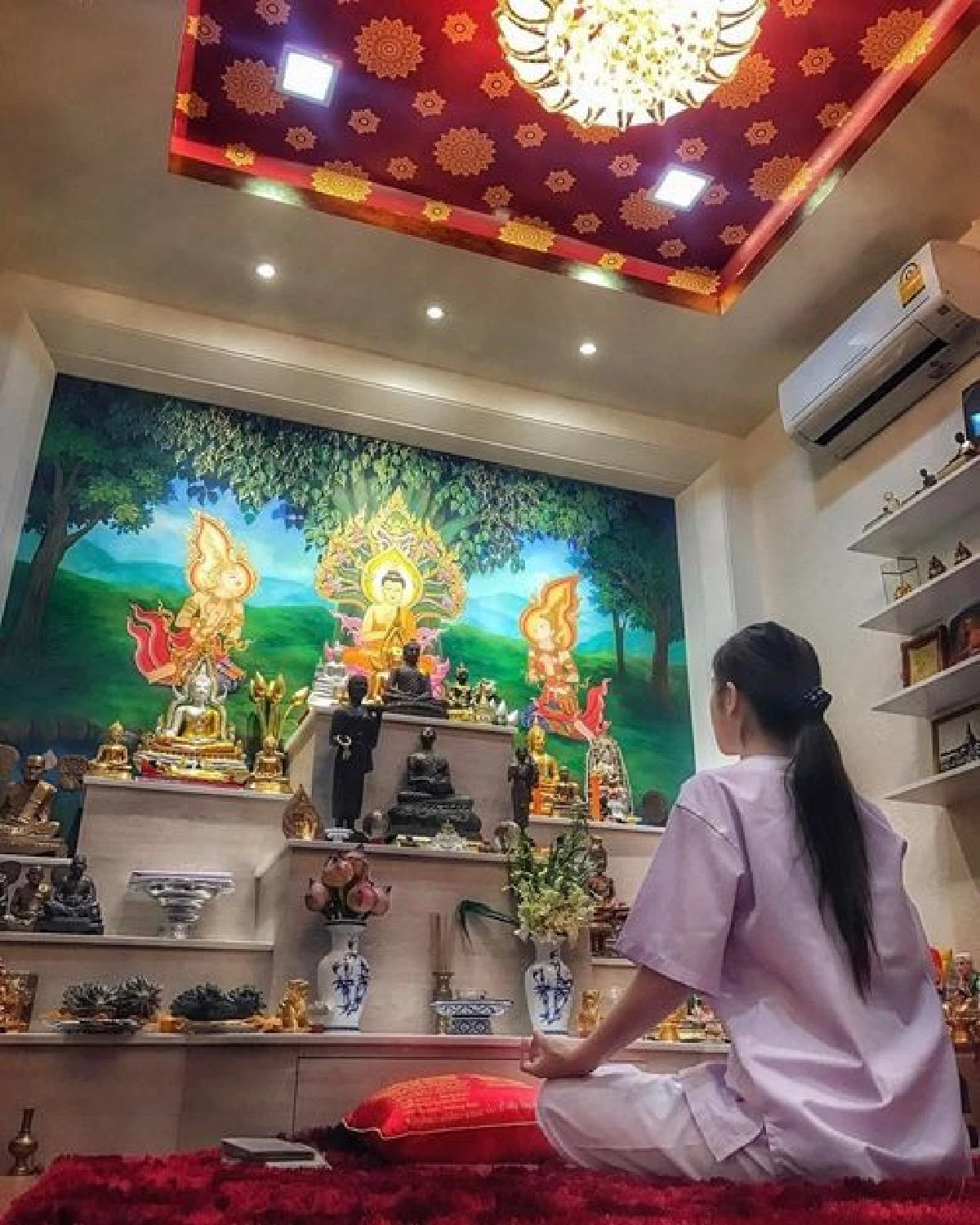 งดงามมาก "ห้องพระ” และ "ห้องเทพ” ของนักร้องสุดแซ่บ "กระแต อาร์สยาม” อลังการด้วยความศรัทธา