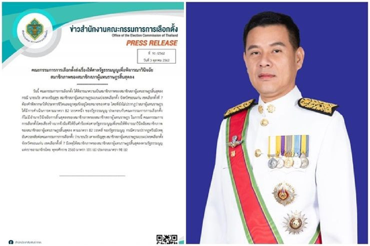 มติกกต.ส่งศาลรธน.วินิจฉัย สถานภาพ สส.ของ"นวัธ" มติกกต.ส่งศาลรธน.วินิจฉัย สถานภาพ สส.ของ"นวัธ"