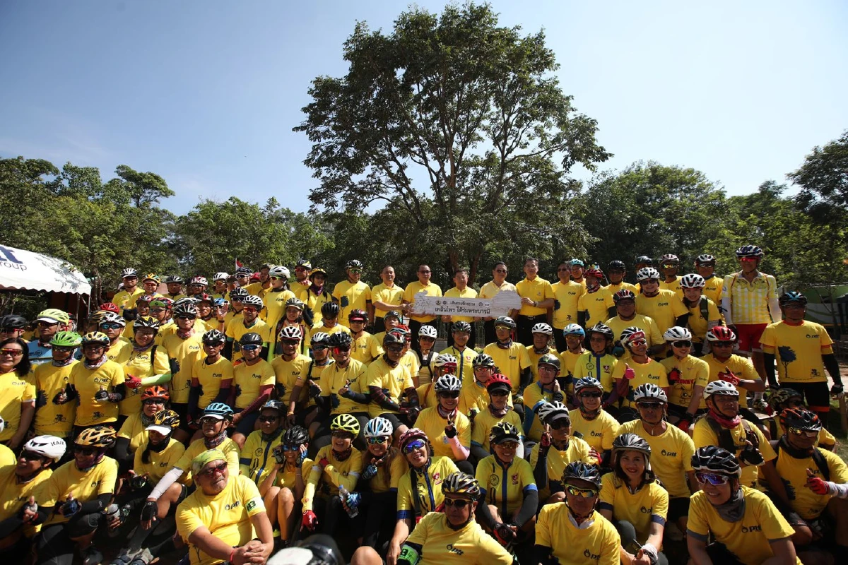 ปตท. ร่วมเปิดเส้นทางจักรยานศึกษาธรรมชาติในแปลงปลูกป่า FPT 49 จ.นครราชสีมา เฉลิมพระเกียรติ ร.10