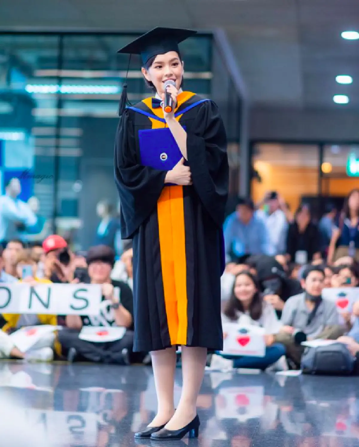 สวย เก่ง "เฌอปราง BNK48” บัณฑิตใหม่ป้ายแดง ดีกรีเกียรตินิยมอันดับ 2