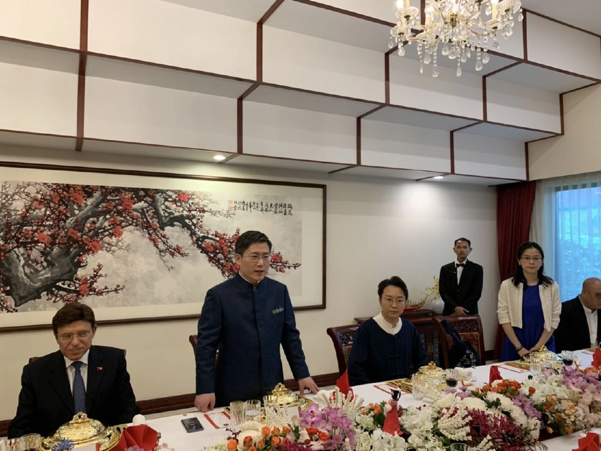 ปธ.สภาวัฒนธรรมไทย-จีนฯร่วมงานเลี้ยงขอบคุณทูตจีนประจำประเทศไทย