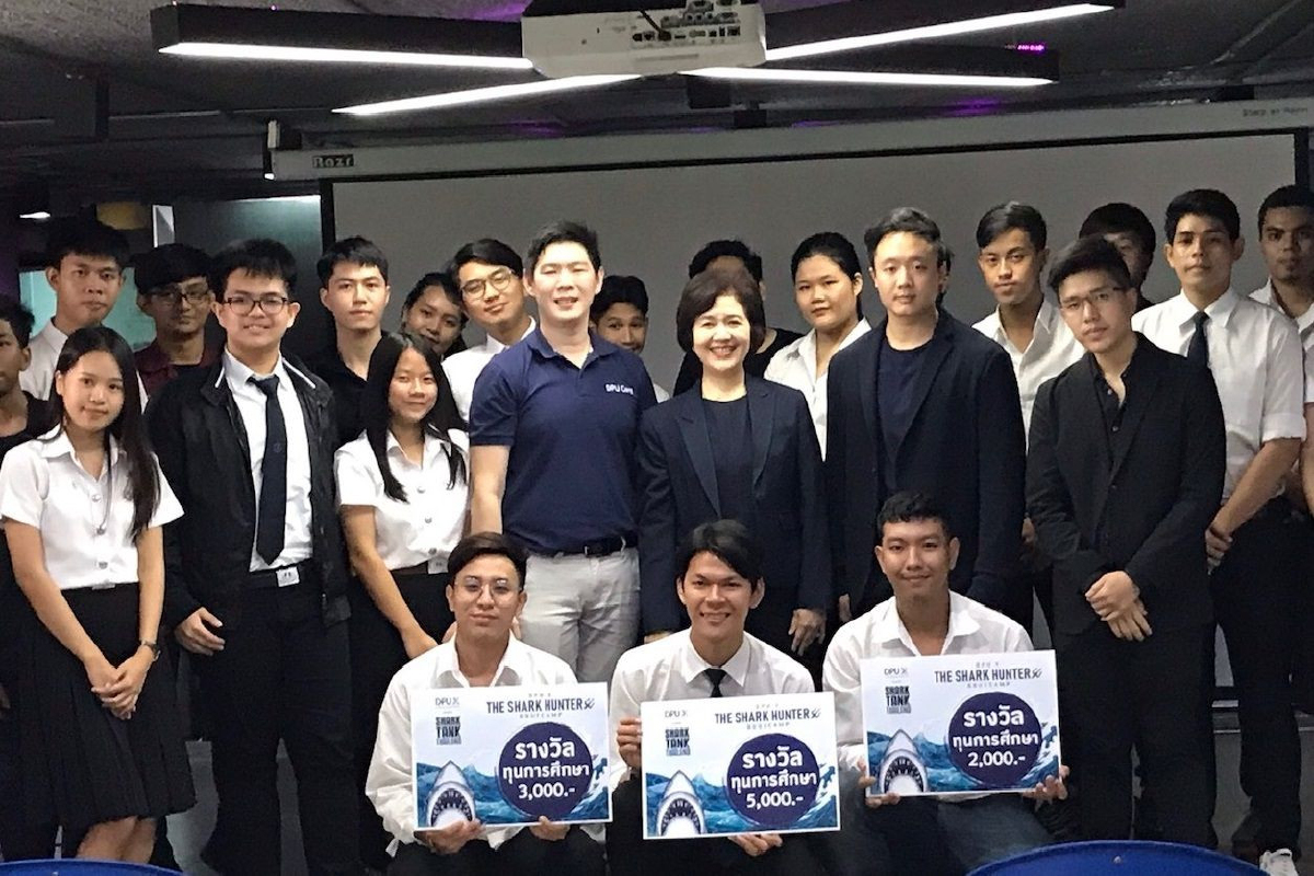 มธบ.ติวเข้มนักศึกษาผุดโมเดลผ่านรายการธุรกิจพิชิตล้าน “Shark Tank Thailand” มธบ.ติวเข้มนักศึกษาผุดโมเดลผ่านรายการธุรกิจพิชิตล้าน “Shark Tank Thailand”
