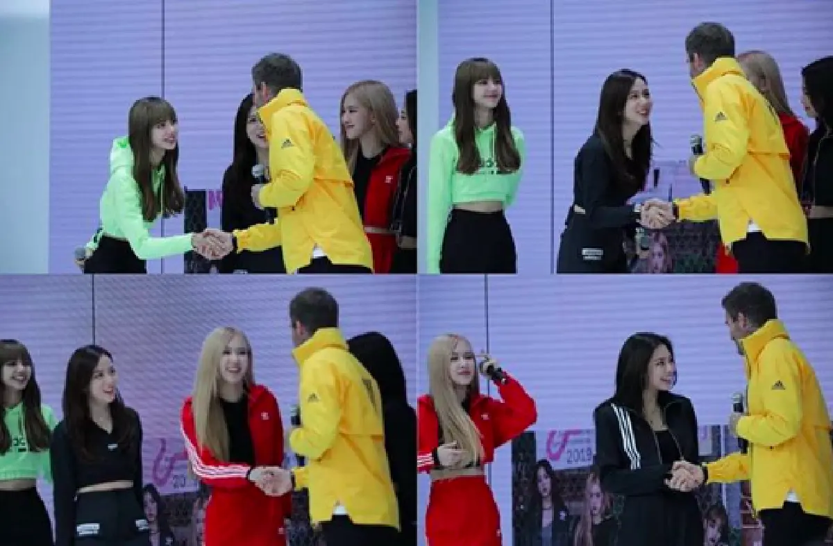 กรี๊ดลั่นเกาหลี! กับโมเมนท์ระหว่าง "David Beckham” และ 4 สาว “BLACKPINK” ในงานอีเว้นท์