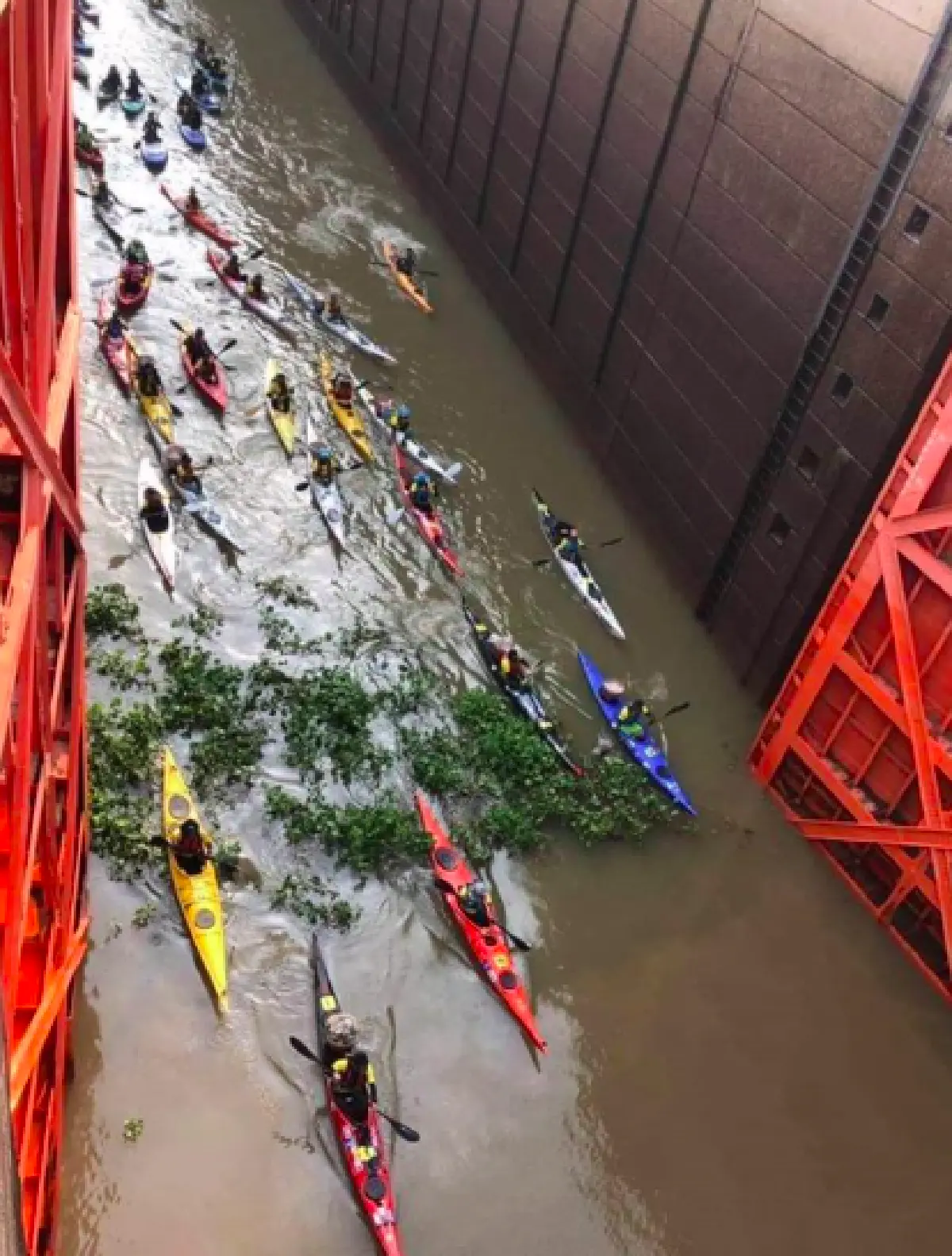 "โตโน่” หล่อรักษ์โลก! พายเรือคายัคเก็บขยะในแม่น้ำเจ้าพระยากว่า 20 กม.