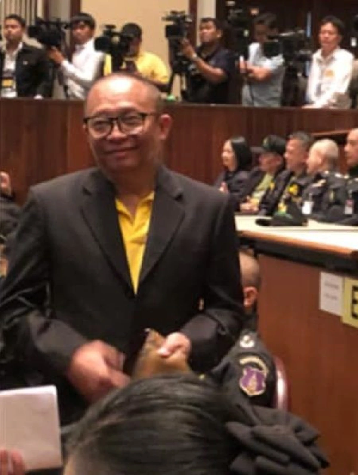 "บิ๊กแดง"เปิดเวทีบรรยายความมั่นคง "ดี้ นิติพงษ์ - นก สินจัย- นก ฉัตรชัย -ชูวิทย์ " เข้าร่วม