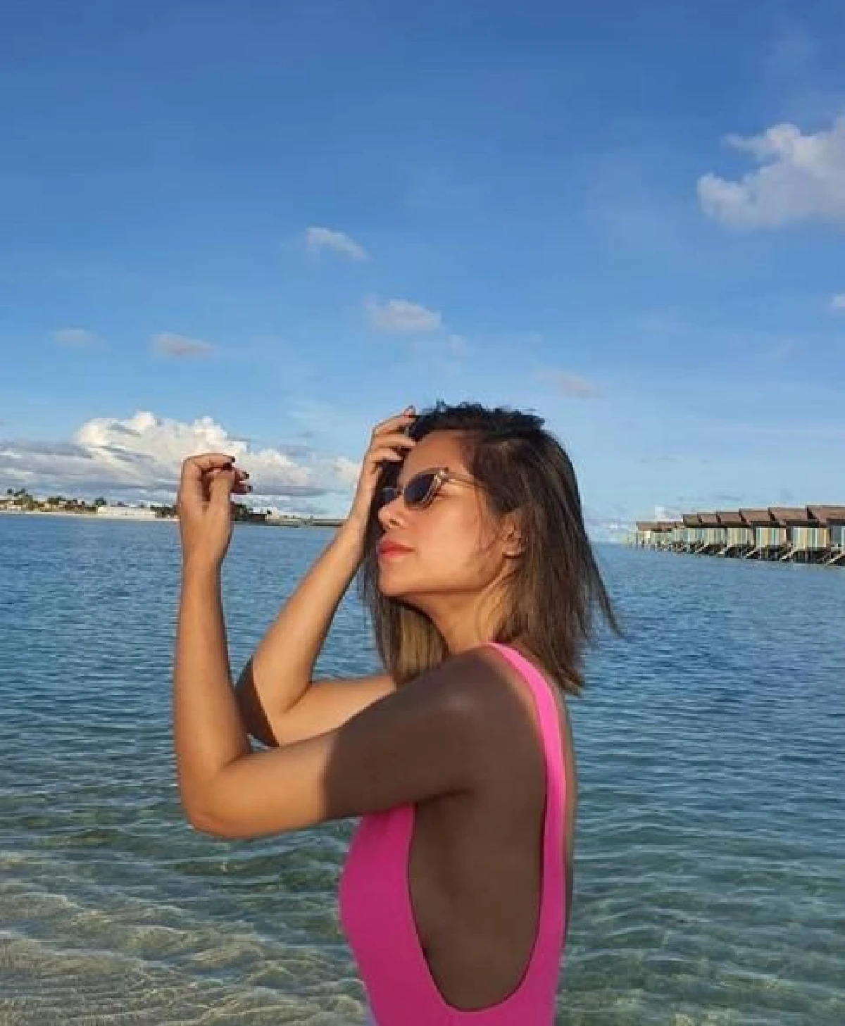 แซ่บซี้ดมากแม่! โอปอล์ ปาณิสรา นุ่งชุดว่ายน้ำเซ็กซี่อวดหุ่นปังที่มัลดีฟส์