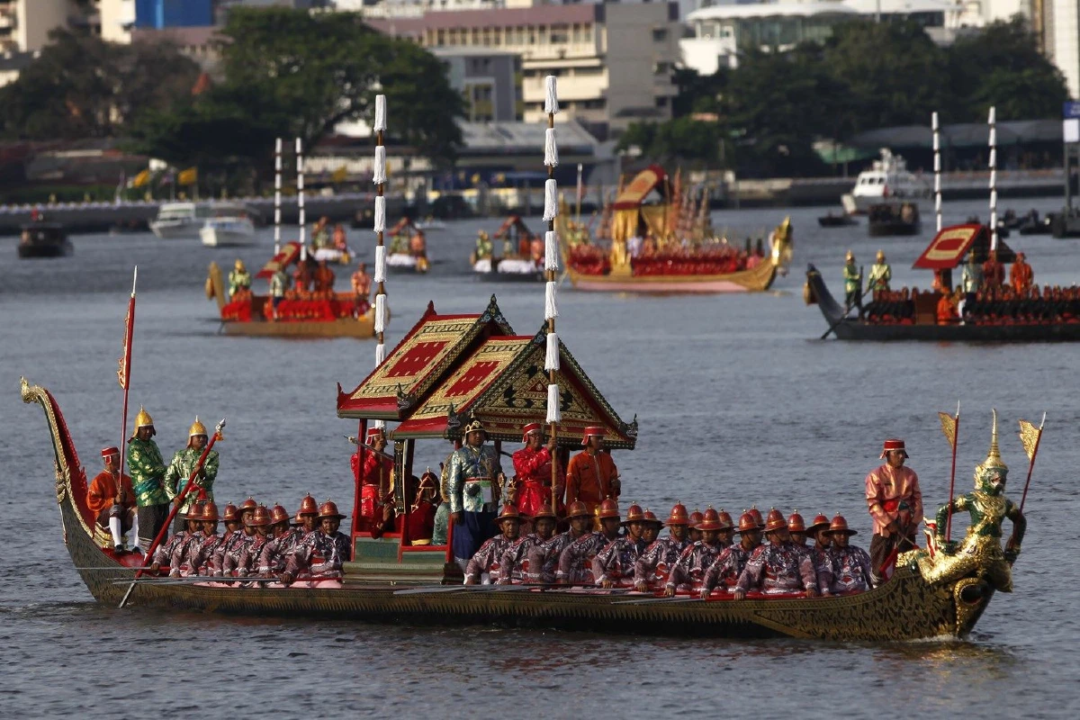 สวยงาม! ซ้อมใหญ่เสมือนจริงครั้งที่ 1 ขบวนพยุหยาตราทางชลมารค
