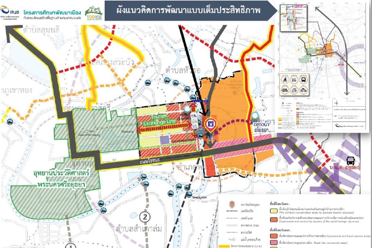 ผุด TOD เมืองมรดกโลก ลงทุนหมื่นล้านบาทรับรถไฟไฮสปีดสองสาย ผุด TOD เมืองมรดกโลก ลงทุนหมื่นล้านบาทรับรถไฟไฮสปีดสองสาย