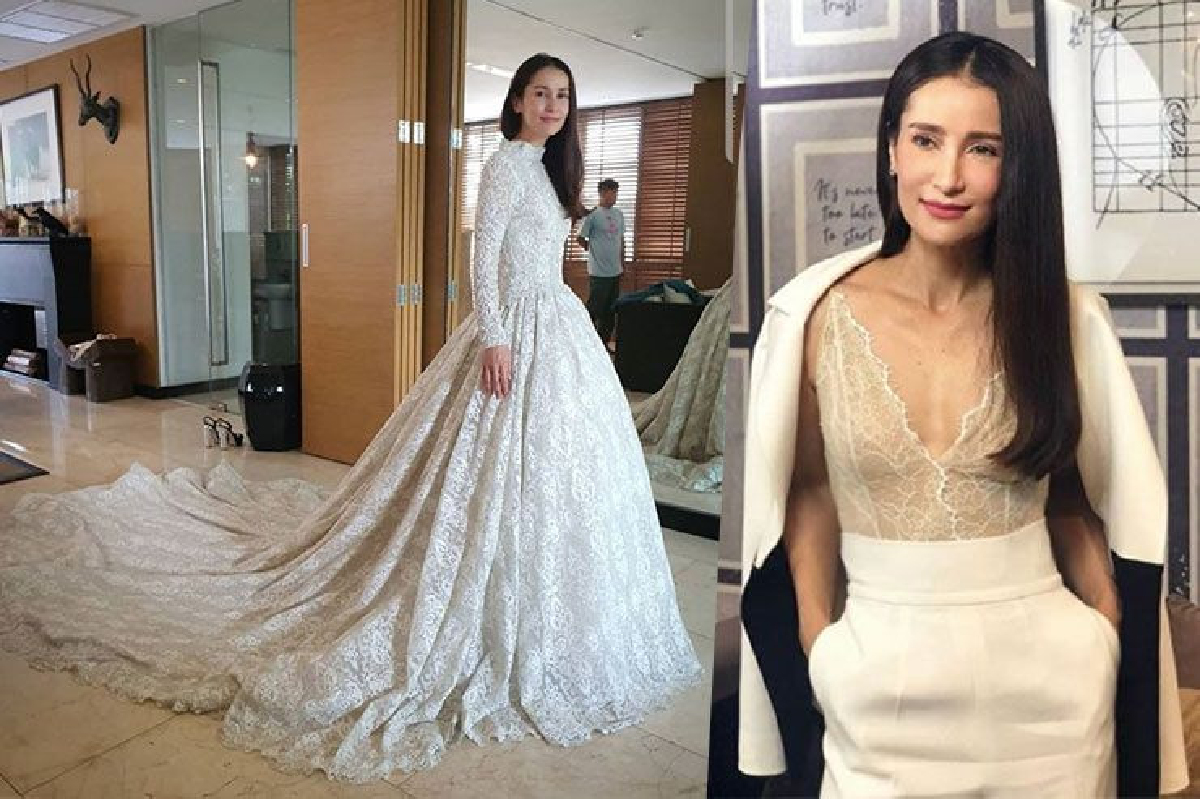 แอบลุ้นอยู่นะจ๊ะ! "แอน ทองประสม” ฟิตติ้งชุดแต่งงานสวยสง่ามาก ทำแฟนคลับฮือฮา แอบลุ้นอยู่นะจ๊ะ! "แอน ทองประสม” ฟิตติ้งชุดแต่งงานสวยสง่ามาก ทำแฟนคลับฮือฮา