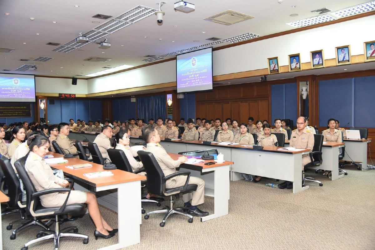 มท.ปลุกขรก.บรรจุใหม่ต้องยึดมั่นในจริยธรรมเป็นข้าราชการที่ดี
