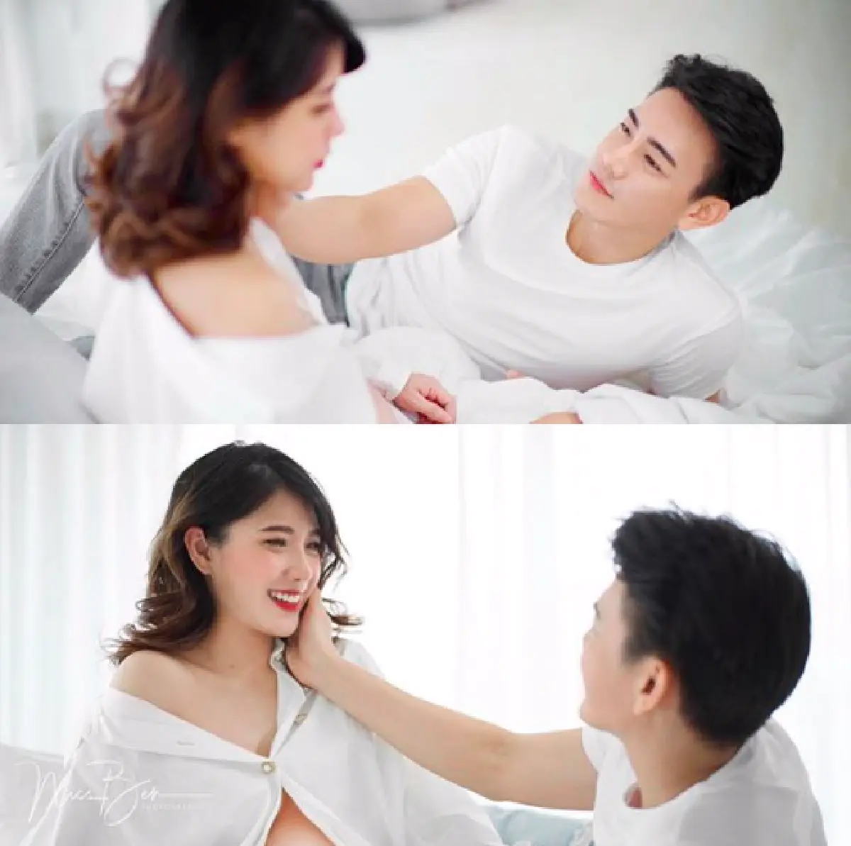 แซ่บส่งท้าย "ฟลุค-แอปเปิ้ล” ถ่ายแฟชั่นเซ็ต ทิ้งทวนก่อนคลอด!