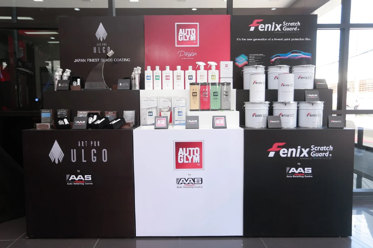 เปิดศูนย์ AAS Premium Auto Detailing Centre รูปแบบใหม่ ภายใต้คอนเซ็ปต์ “The Perfection is in the details”