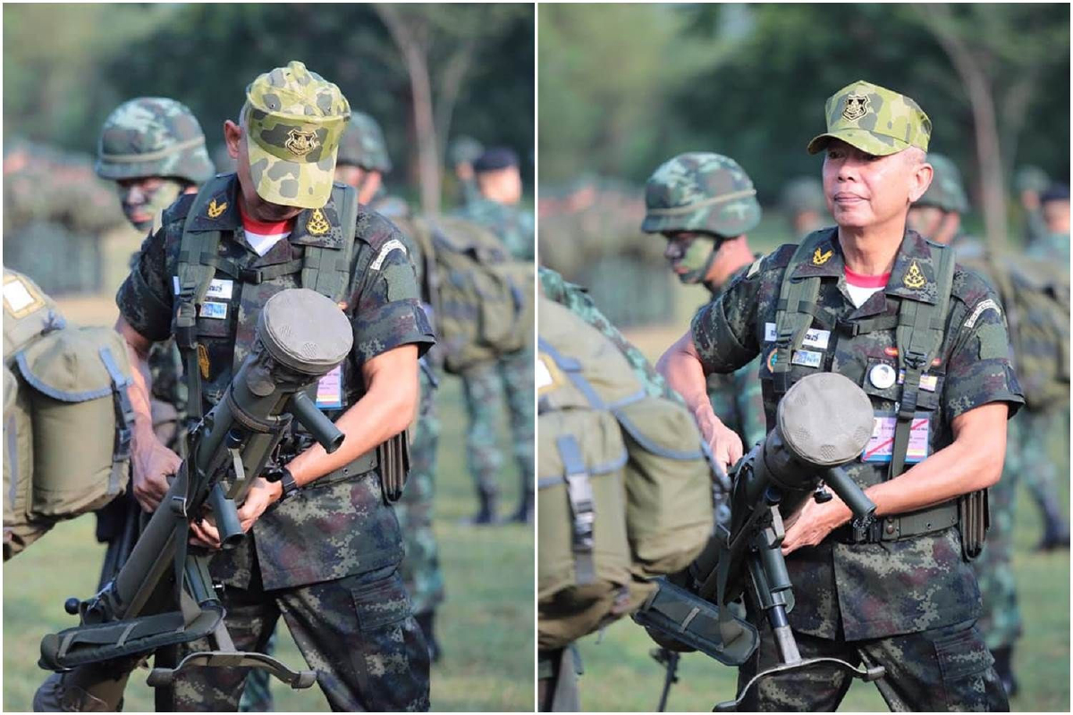 "บิ๊กแดง"บินชายแดนไทย-เมียนมา เยี่ยมหน่วยRDF "บิ๊กแดง"บินชายแดนไทย-เมียนมา เยี่ยมหน่วยRDF
