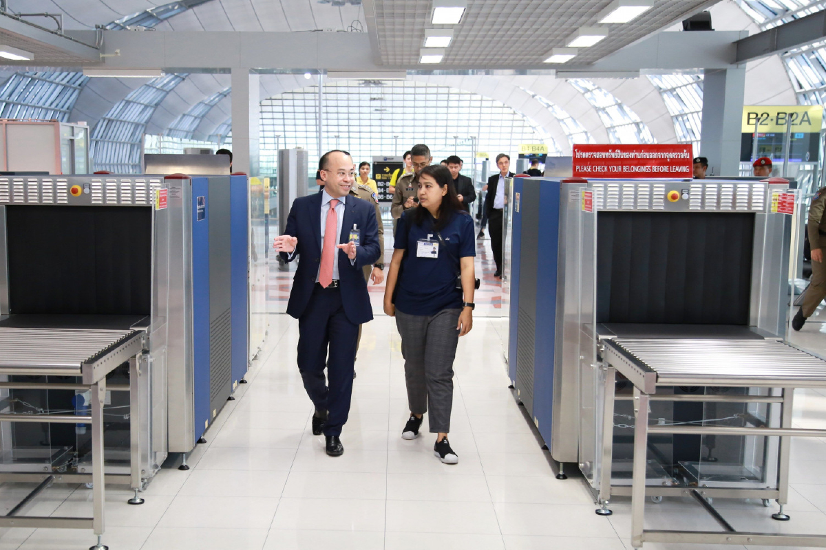 ท่าอากาศยานสุวรรณภูมิปรับเปลี่ยนระบบการตรวจค้นผู้โดยสารใหม่ ท่าอากาศยานสุวรรณภูมิปรับเปลี่ยนระบบการตรวจค้นผู้โดยสารใหม่