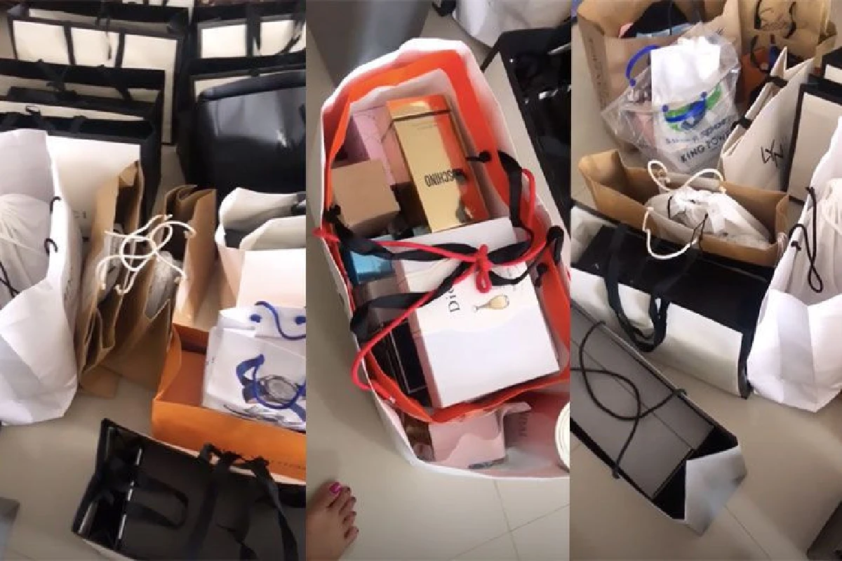 สวยและรวยจริง! “อาม ชุติมา” ย้ายเข้าบ้านใหม่ ของแบรนด์เนมเกลื่อนเต็มพื้นบ้าน