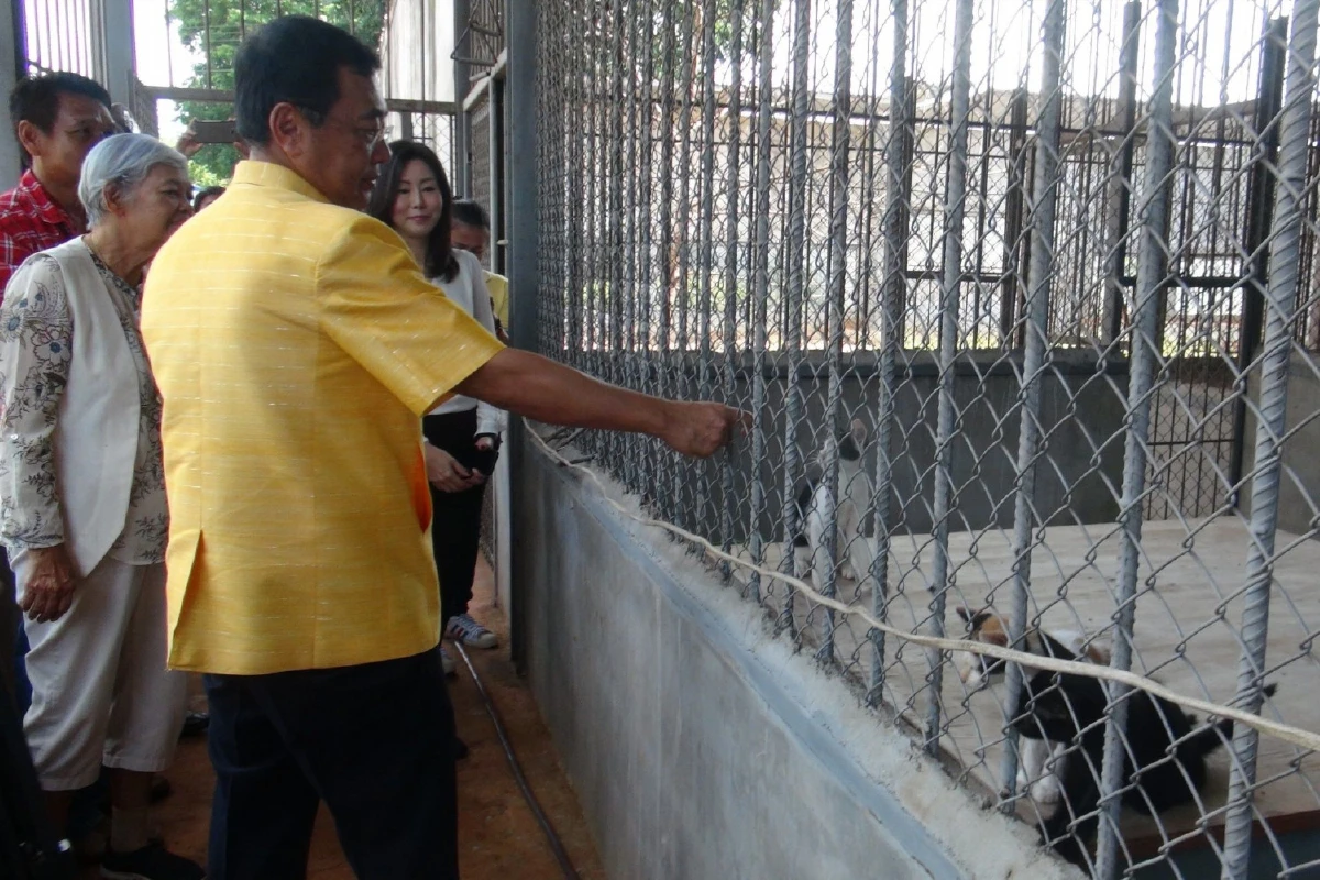 วางเสาเอกมูลนิธิสงเคราะห์สัตว์วัดเสือ แลนด์มาร์คใหม่เมืองกาญจน์