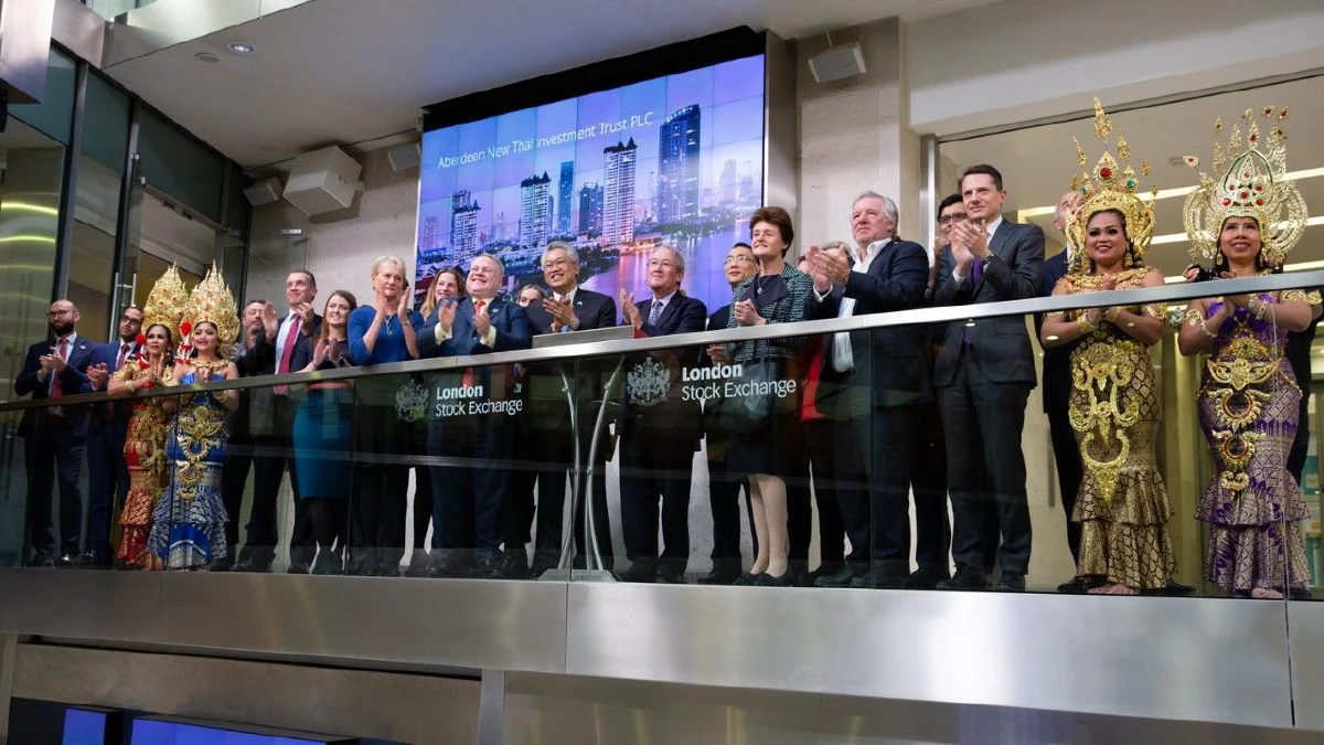กองทุน Aberdeen New Thai Investment Trust ฉลองครบรอบ 30 ปี ที่ตลาดหลักทรัพย์กรุงลอนดอน