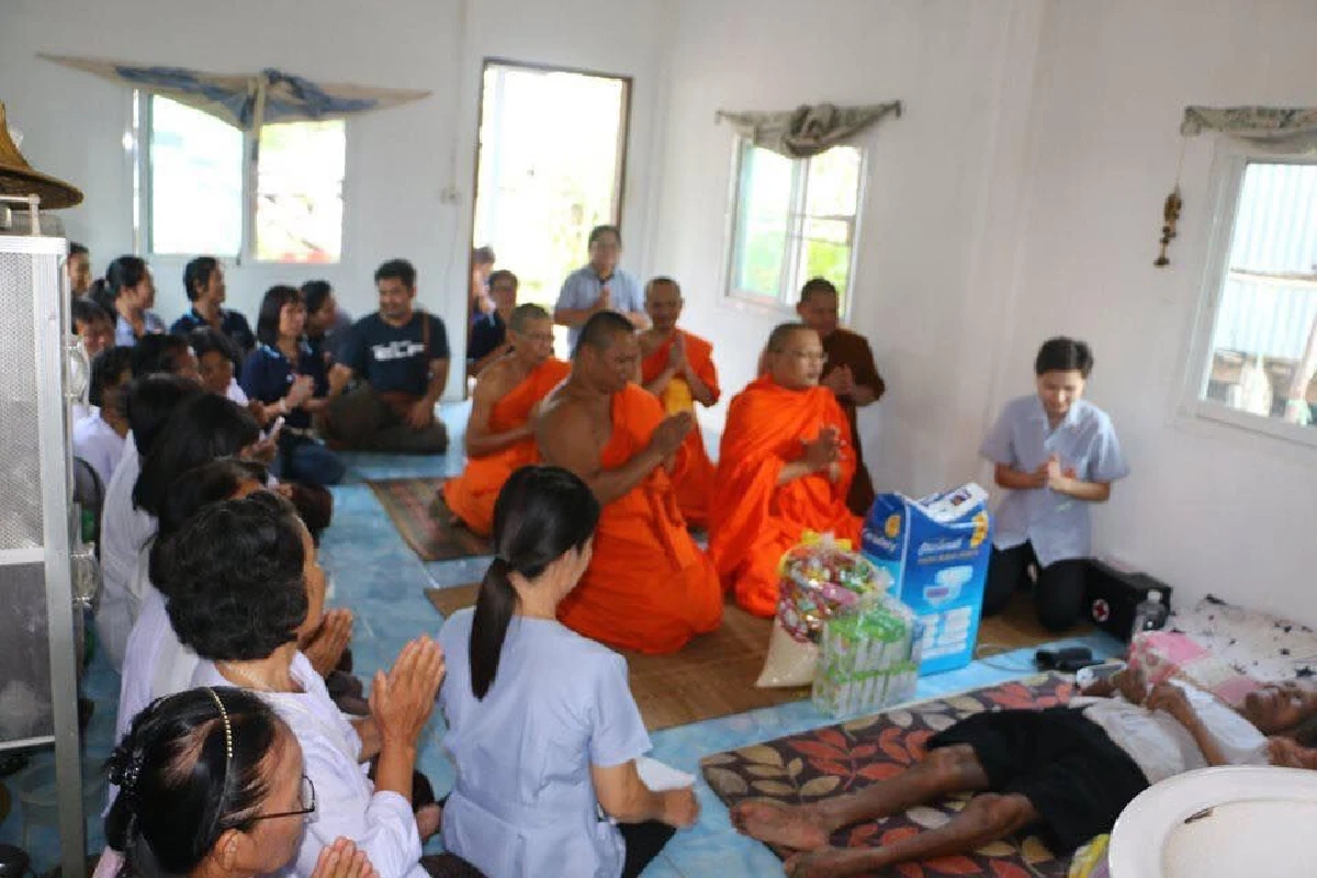 อรัญประเทศโมเดล “สังฆะประชาปันสุข  : เพื่อผู้ป่วยติดเตียง”