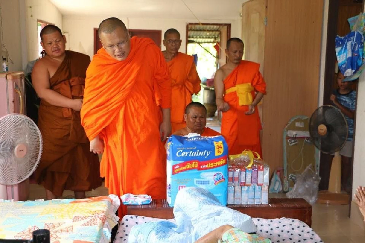 อรัญประเทศโมเดล “สังฆะประชาปันสุข  : เพื่อผู้ป่วยติดเตียง”