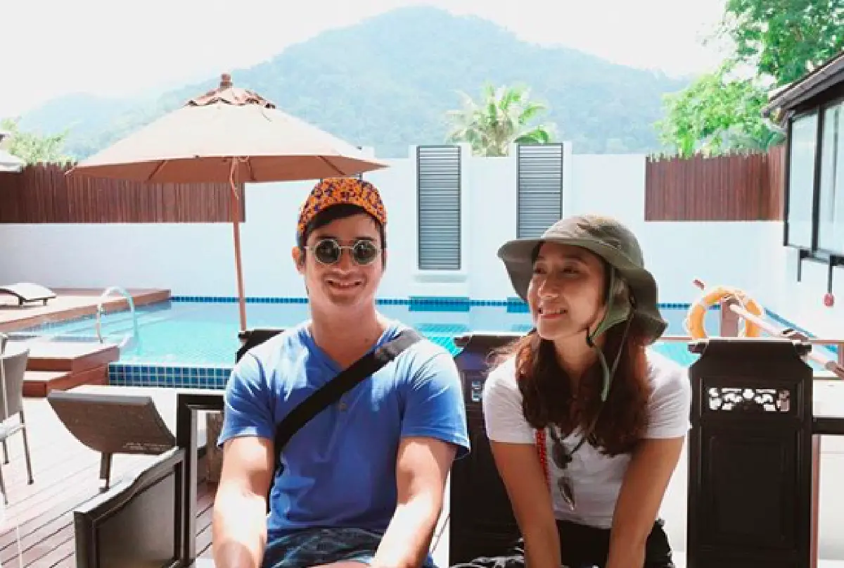 "เจี๊ยบ ชมพูนุช” อายุ 36 หน้าเด็กมากแถมยังสดใสสุดๆ ในชุดว่ายน้ำ