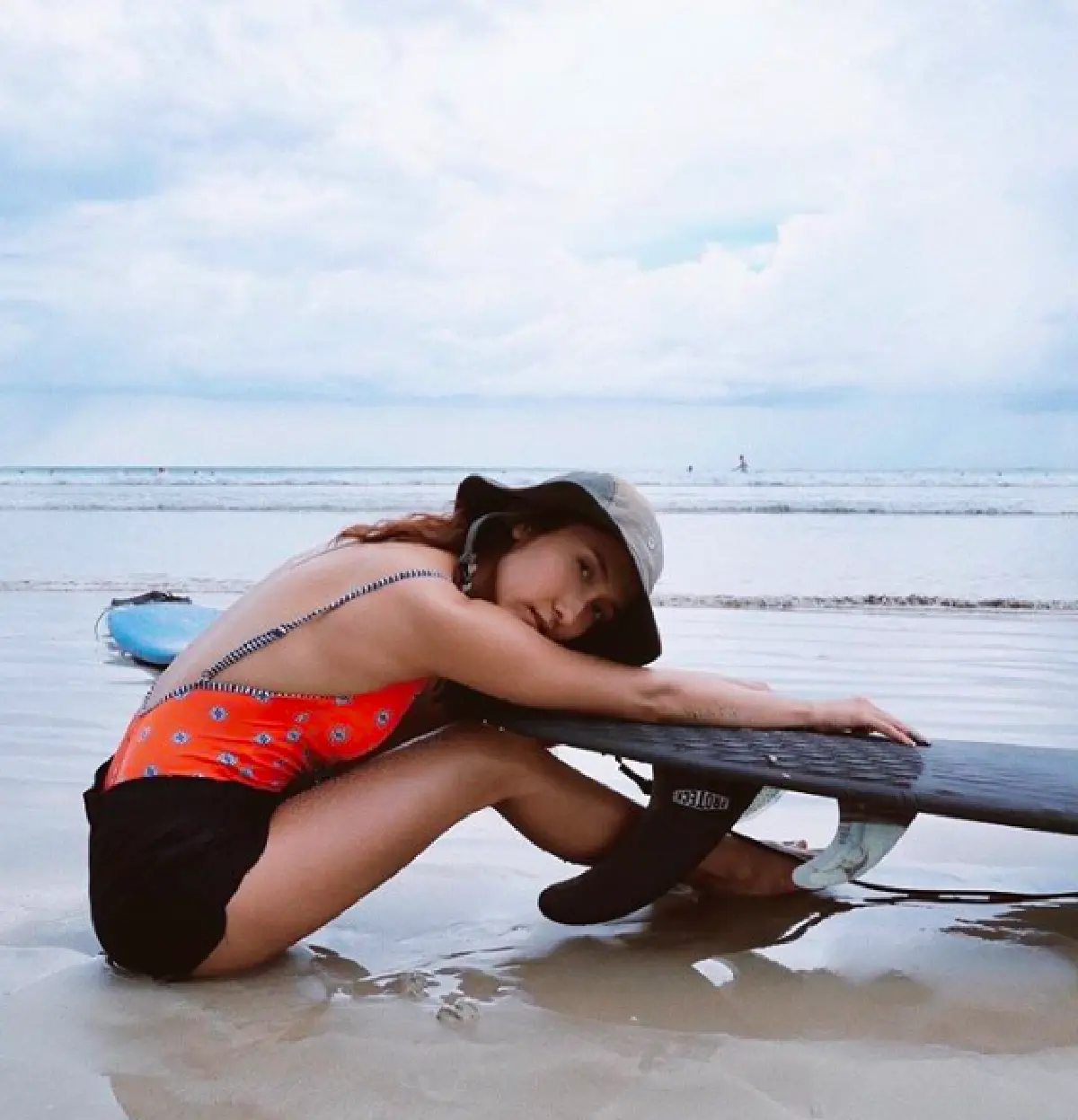 "เจี๊ยบ ชมพูนุช” อายุ 36 หน้าเด็กมากแถมยังสดใสสุดๆ ในชุดว่ายน้ำ