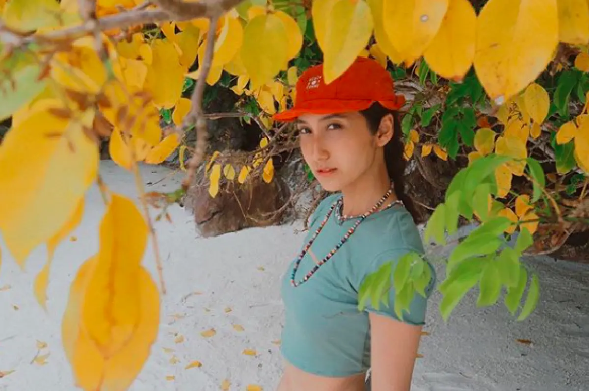 "เจี๊ยบ ชมพูนุช” อายุ 36 หน้าเด็กมากแถมยังสดใสสุดๆ ในชุดว่ายน้ำ