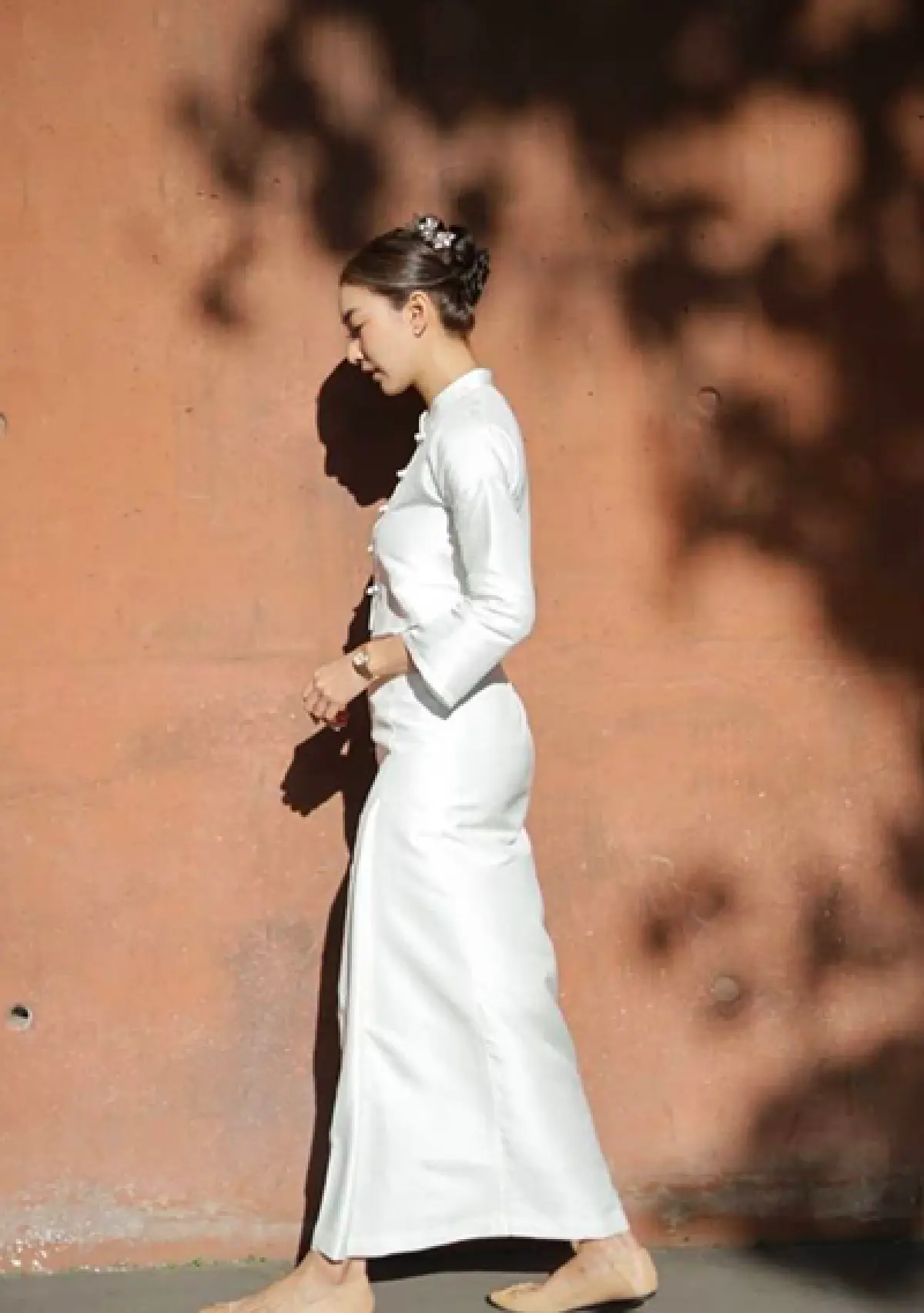 งานบุญไม่เคยพลาด "แพนเค้ก เขมนิจ" บินทำบุญกฐินทอดผ้าป่าสร้างวัดไทยในฝรั่งเศส