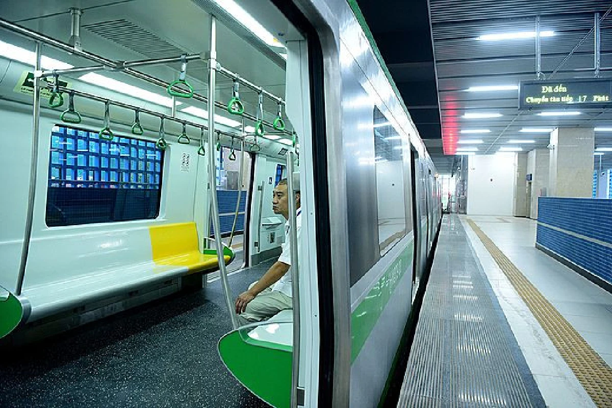 ฮานอยทดลองวิ่งรถไฟฟ้าสายแรกของประเทศ