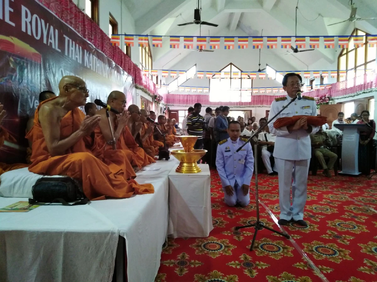 "บัวแก้ว"อัญเชิญผ้าพระกฐินพระราชทานไปทอดถวายวัดในอินเดีย