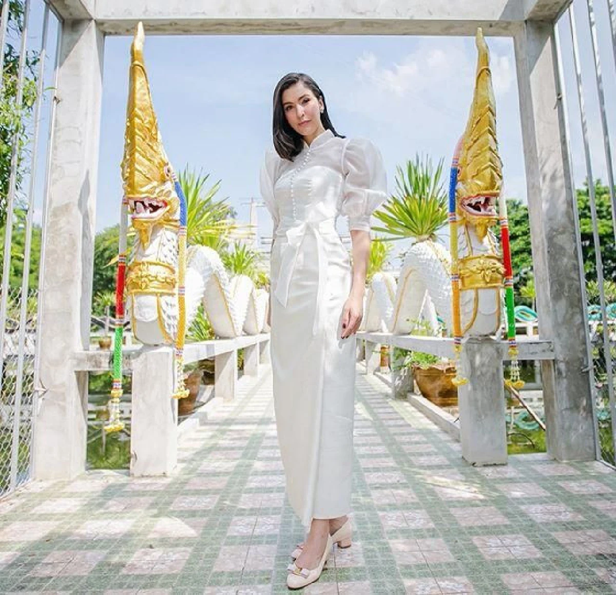 "ศรีริต้า” จับมือว่าที่เจ้าบ่าว "กรณ์ ณรงค์เดช" ทำบุญใหญ่ ในวันเกิดอายุครบ 38