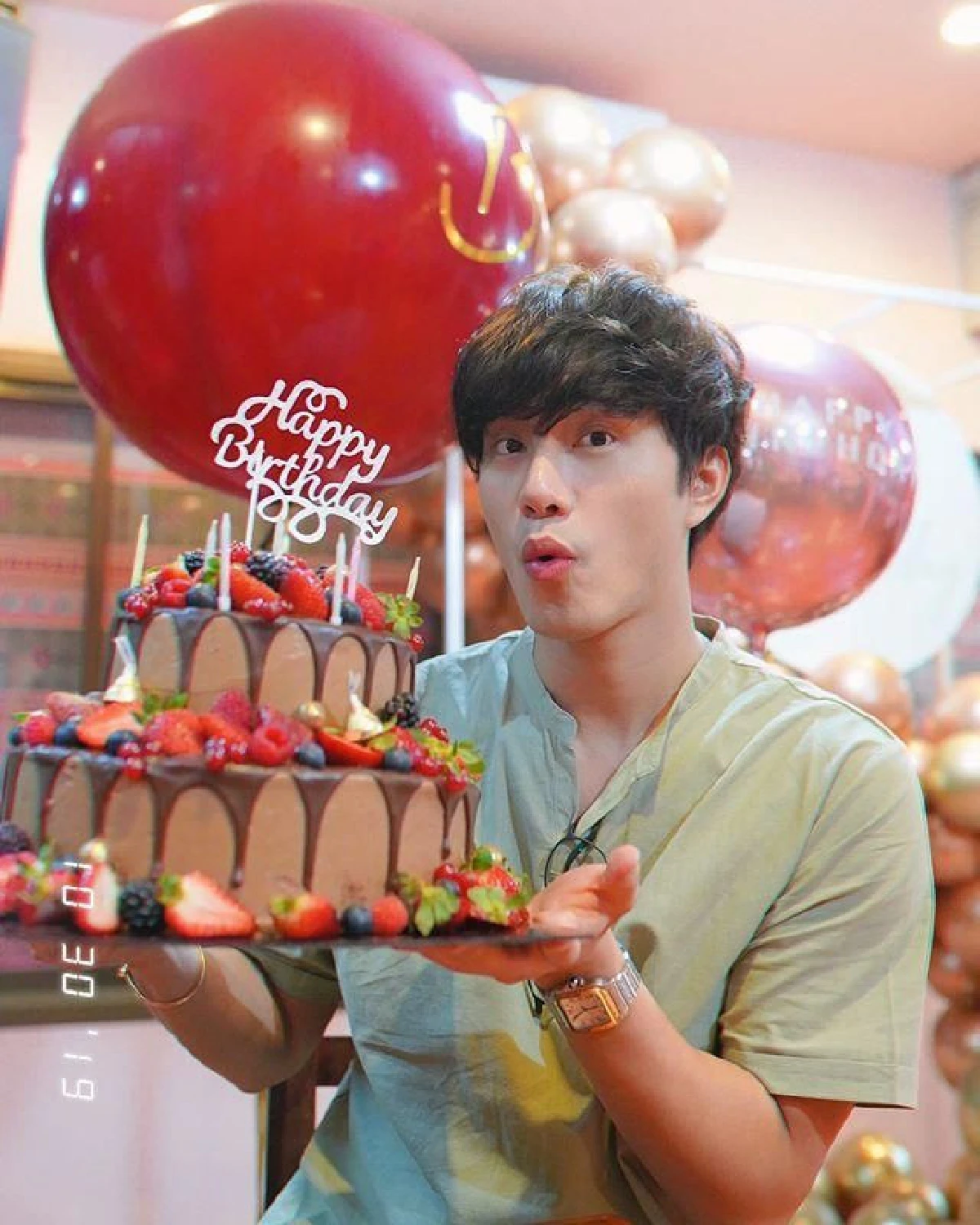 โมเมนต์อบอุ่น “กุ๊บกิ๊บ” จัดเซอร์ไพรส์น่ารักๆ รำอวยพรวันเกิดให้ “บี้"