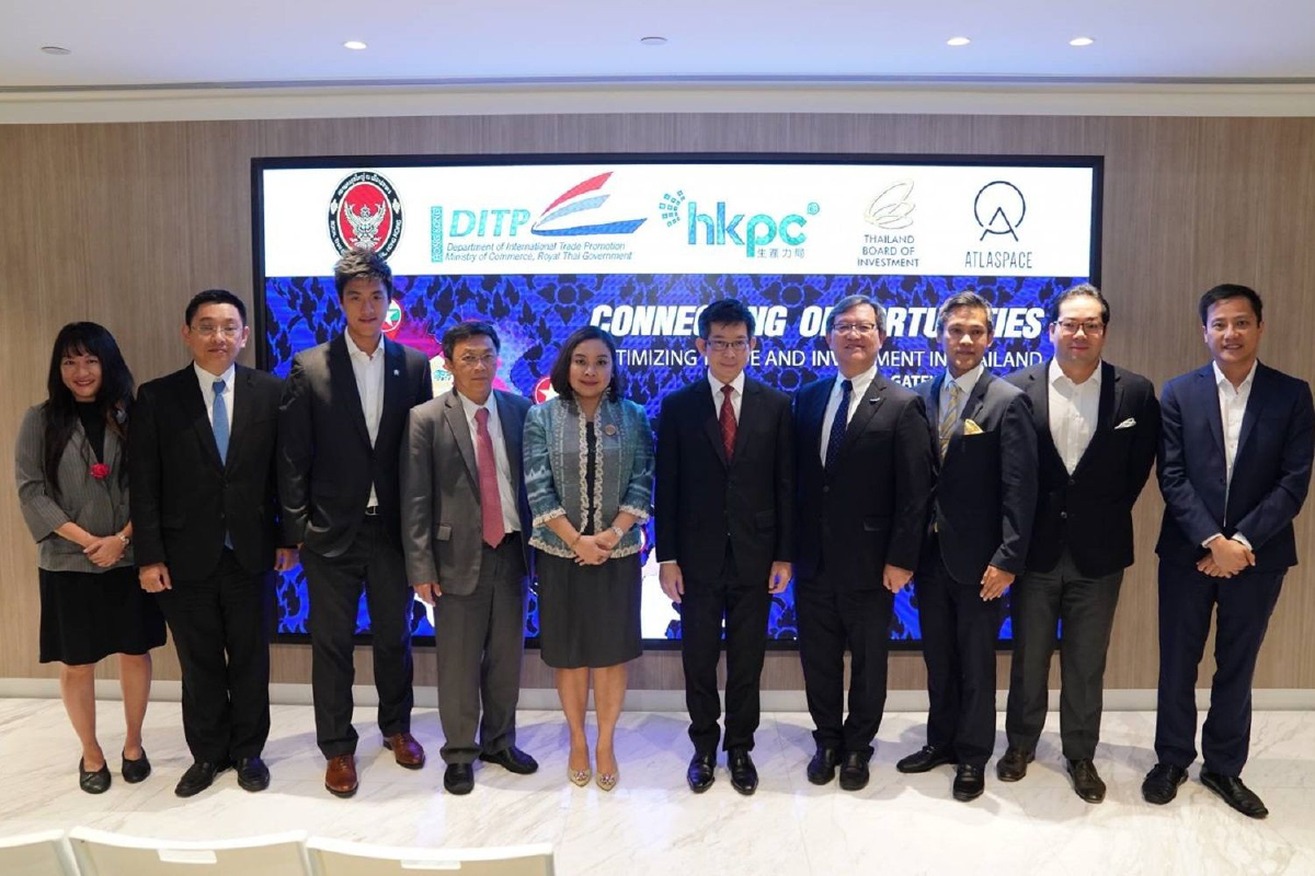 DITP ผนึกกำลังทีมไทยแลนด์บุกตลาดฮ่องกงดึงนักธุรกิจทำการค้าเชื่อมการลงทุนในไทย DITP ผนึกกำลังทีมไทยแลนด์บุกตลาดฮ่องกงดึงนักธุรกิจทำการค้าเชื่อมการลงทุนในไทย