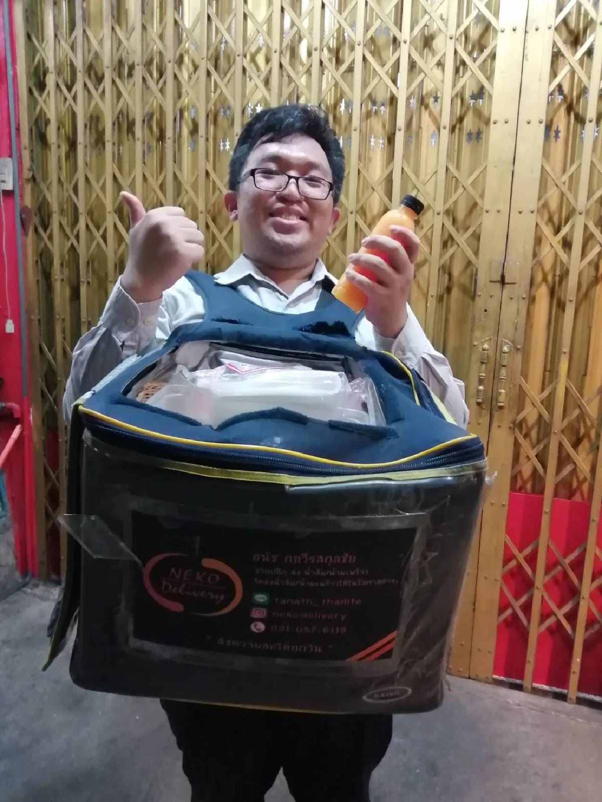 พลังความรักสร้าง “NEKO Delivery” น้ำส้มในกระเป๋าเป้ส่งตรงถึงมือแห่งโชคชัย 4