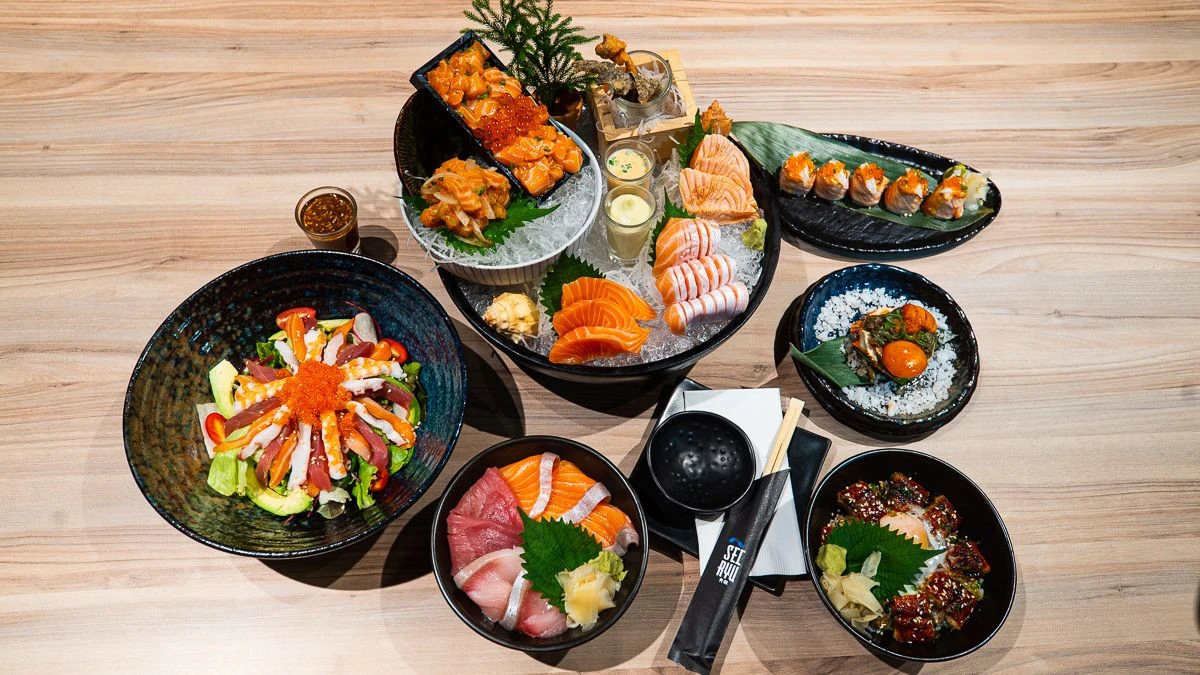 ปลาดิบตำรับญี่ปุ่นแท้ต้องที่ SEIRYU SUSHI