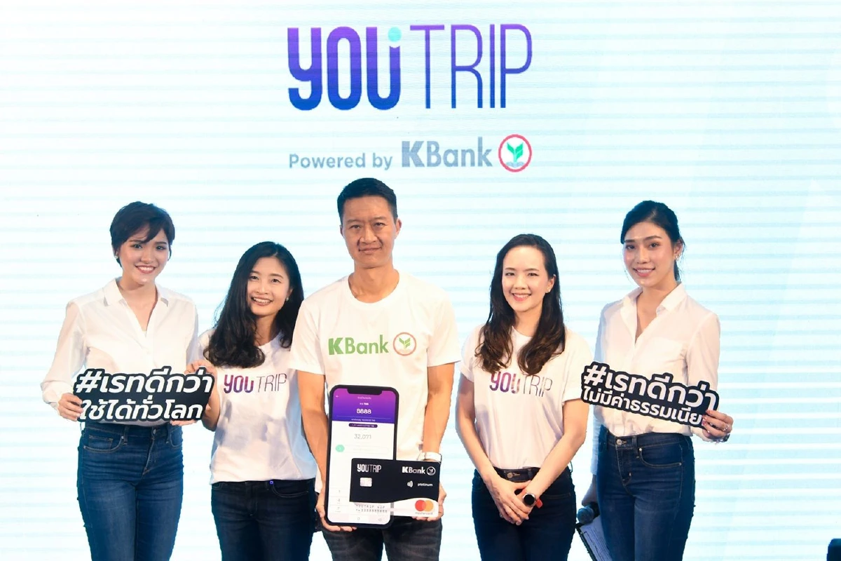 YouTrip ผนึก เคแบงก์ เปิดตัวกระเป๋าเงินดิจิทัลหลายสกุล