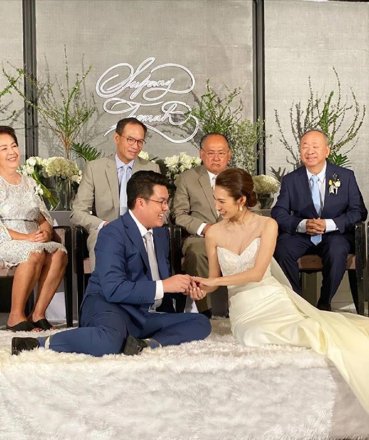 "จั๊ด ธีมะ” แต่งงานแล้วจ้า! ควงแฟนสาวจัดงานฉลองมงคลสมรสสุดอบอุ่น