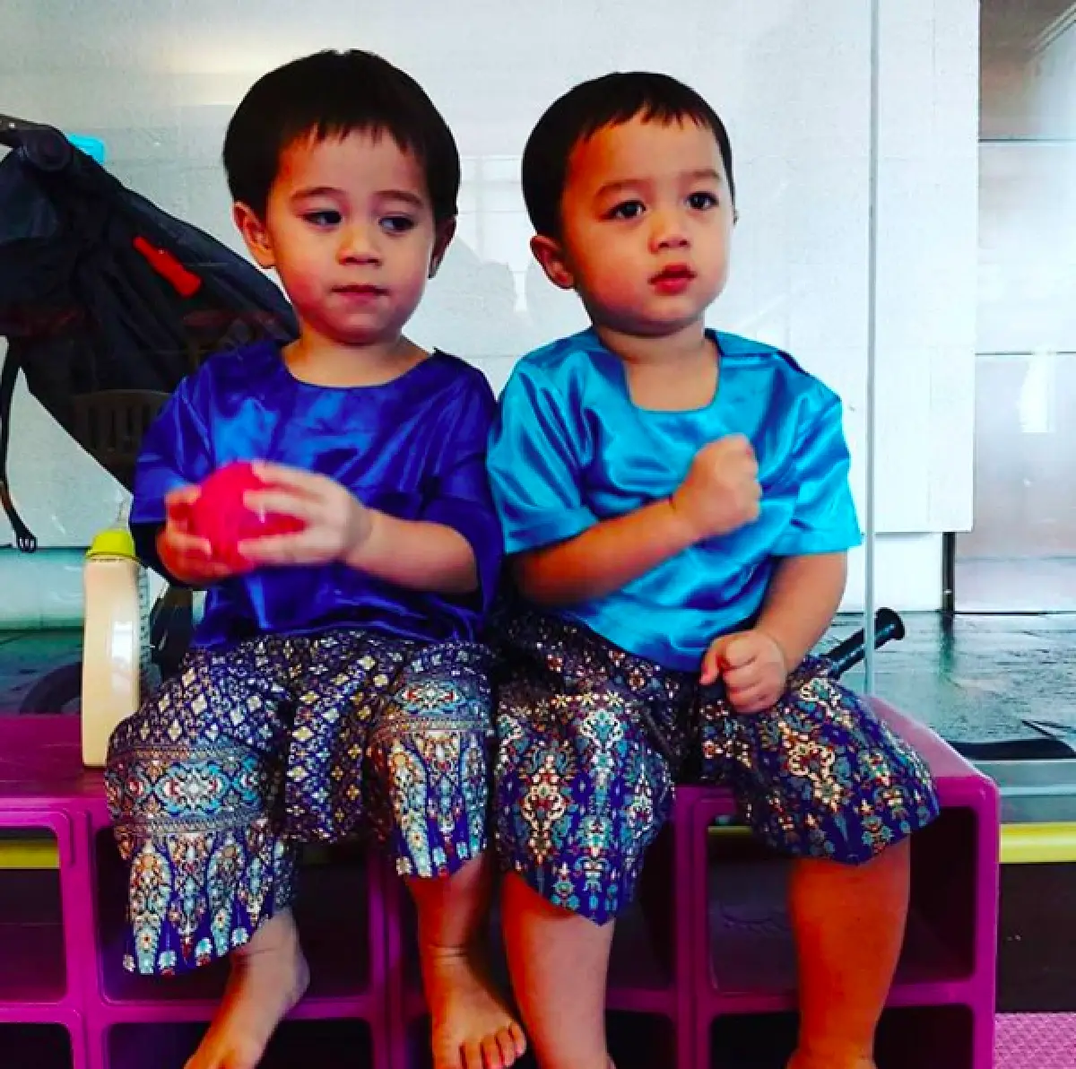 รวมภาพเหล่าซุปตาร์ตัวน้อย ร่วมแต่งชุดไทยวันลอยกระทง 2562