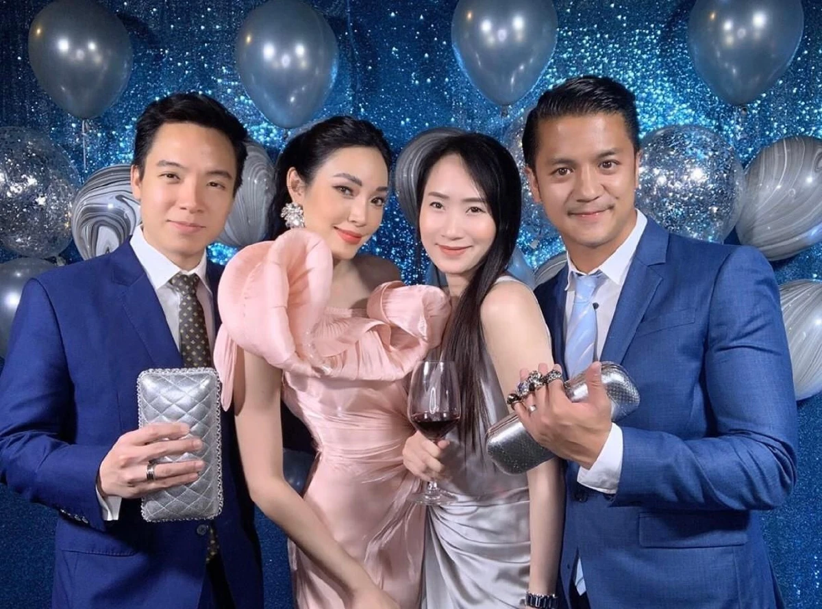 เทย่า-มิก้า ฉลองแต่งสุดโรแมนติกใต้ดวงดาว เพื่อนดาราร่วมงานเพียบ