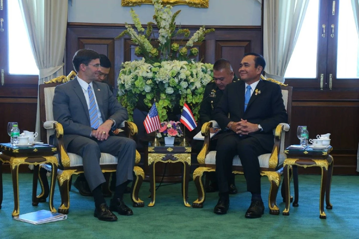 รมว.กลาโหมสหรัฐพบ "บิ๊กตู่" ลงนามร่วมพัฒนาด้านความมั่นคง