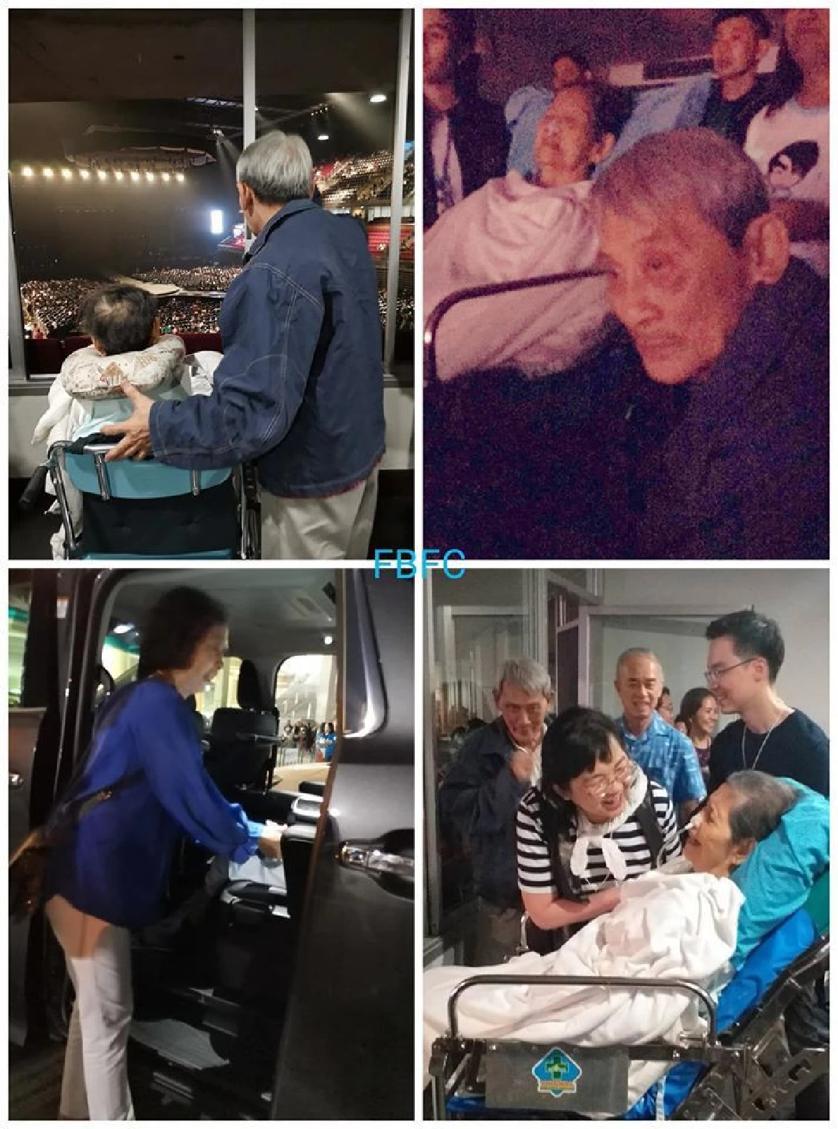 แฟนคลับเผยภาพคุณพ่อ "บิ๊ก ปาณรวัฐ" เข็นวีลแชร์พาคุณแม่มาดูคอนเสิร์ต D2B 2019